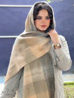 بیگ اسکارف چهارخونه موهر مادام بلا