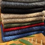 شال رنگی بافت پاییزه مادام بلا رشت