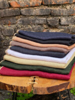 شال سیا اسکارف نواردار مجلسی