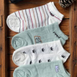 جوراب نخی دخترونه عروسکی