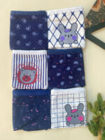 شورت سرمه ای نخی مادام بلا