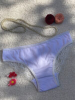 شورت زنانه نخ پنبه بغل دانتل