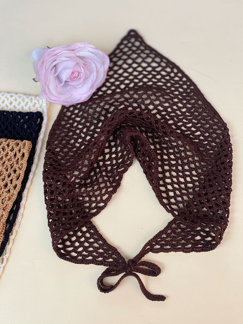 بانانا قلاب بافی سه گوش