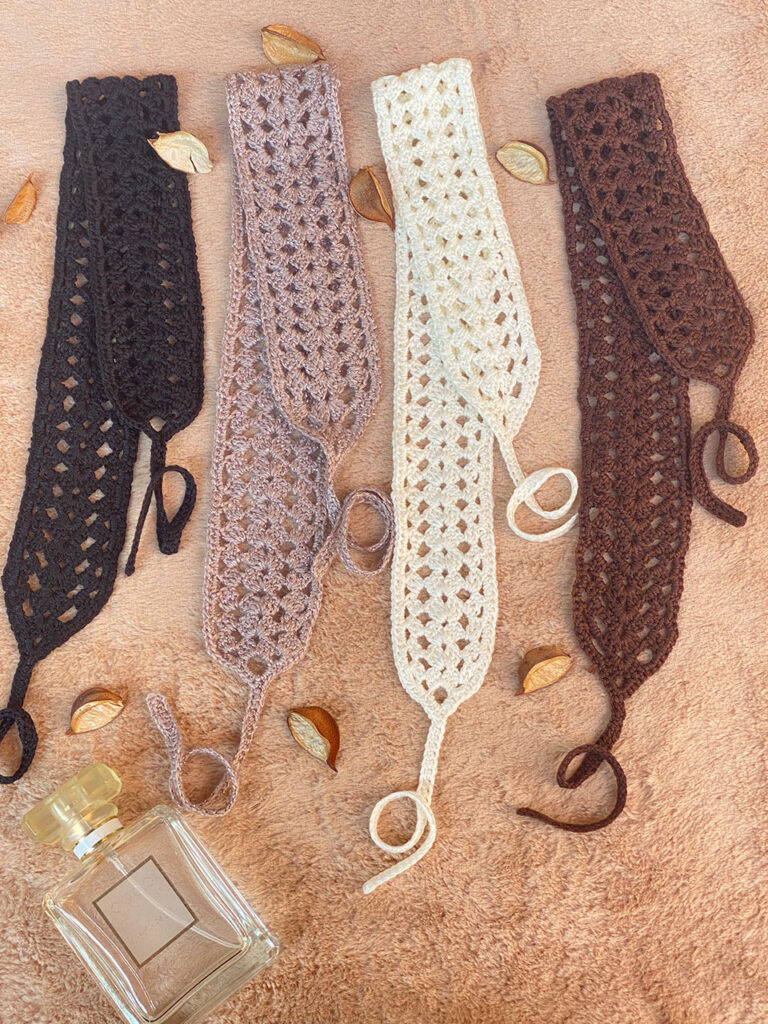 هدبند بافت دخترونه شهرزاد مادام بلا