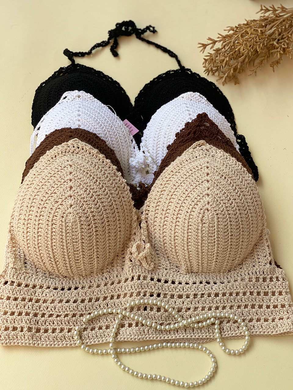 سوتین قلاب بافی فروشگاه مادام بلا