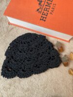 کلاه مکرومه دست بافت خاتون