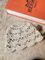 کلاه مکرومه دست بافت خاتون