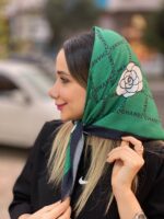 مینی اسکارف شنل سبز