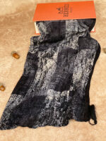 شال نخی برشکا طرحدار زنانه