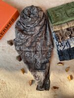 روسری لبه دست دوزی دخترانه