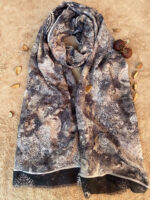 شال دورریش چاپی طرحدار مادام بلا