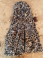 شال دورریش چاپی طرحدار مادام بلا