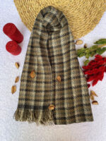 شال بافت پیچازی زنانه