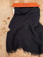 شال کنفی تک رنگ دورریش