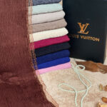 شال برشکا پلیسه ریز شال مادام بلا