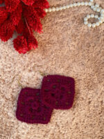 گوشواره کتان پنبه ای