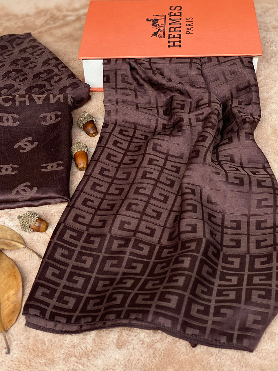 6859-1-min شال ژاکارد طرحدار مارک مادام بلا