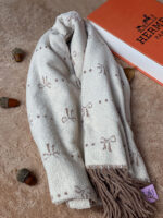 شال پاپیونی موهر ضخیم دخترونه