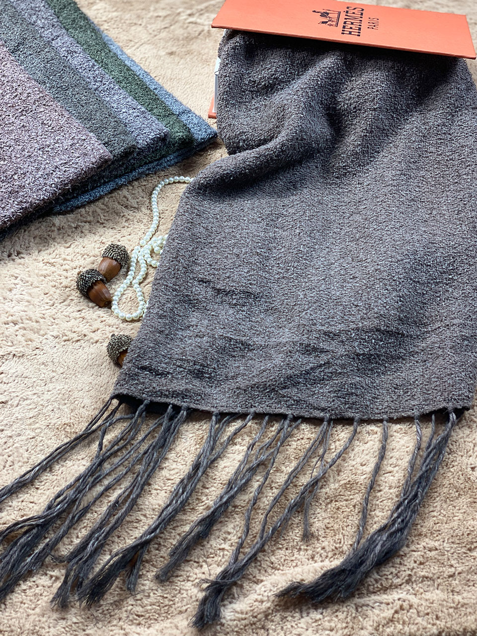 بیگ اسکارف وارداتی موهر بوکله