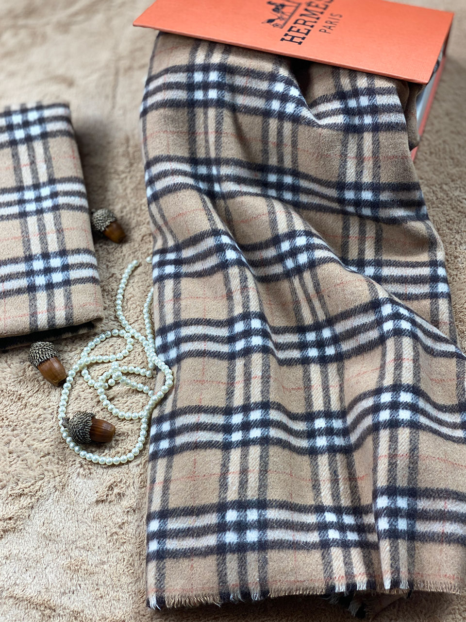 بیگ اسکارف وارداتی باربری مادام بلا رشت