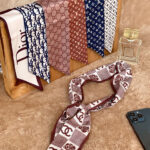 دستمال گردن مارک زنانه ابریشمی