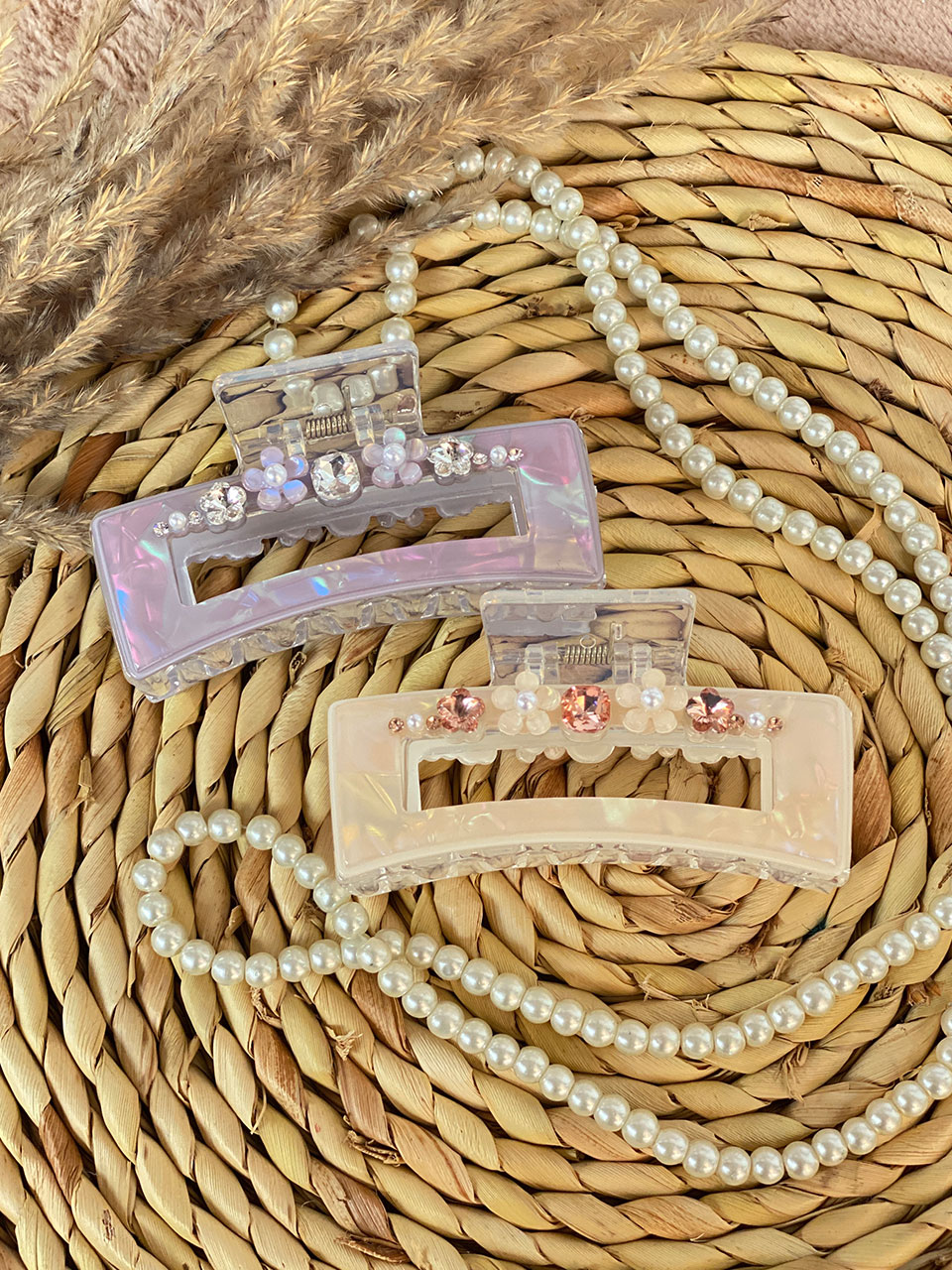 کلیپس نگین دار زنانه