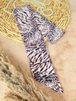 دستمال گردن پلنگی ابریشمی