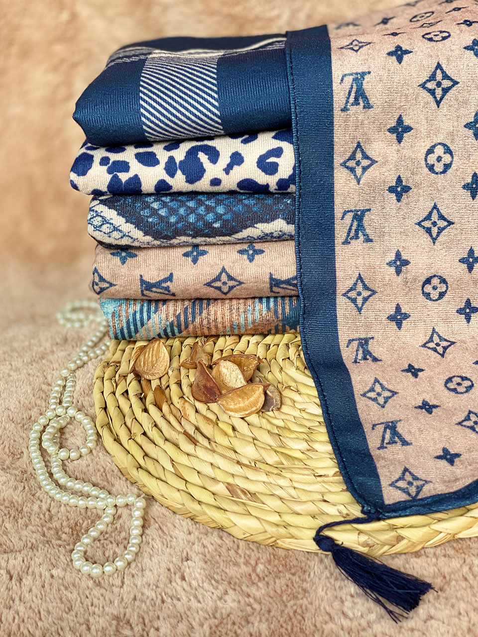 شال موهر مخمل مارک