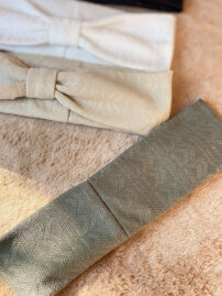 هدبند پاپیونی کتیبه مادم بلا