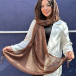 شال نخی سبک برشکا