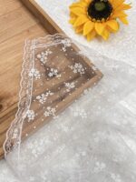 سه گوش توری مخمل