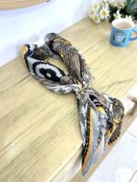 دستمال گردن پلیسه رنگی - Image 4