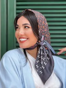 مینی اسکارف مارک حریر دخترونه