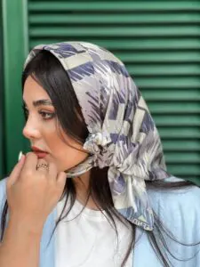 مینی اسکارف مارک حریر دخترونه