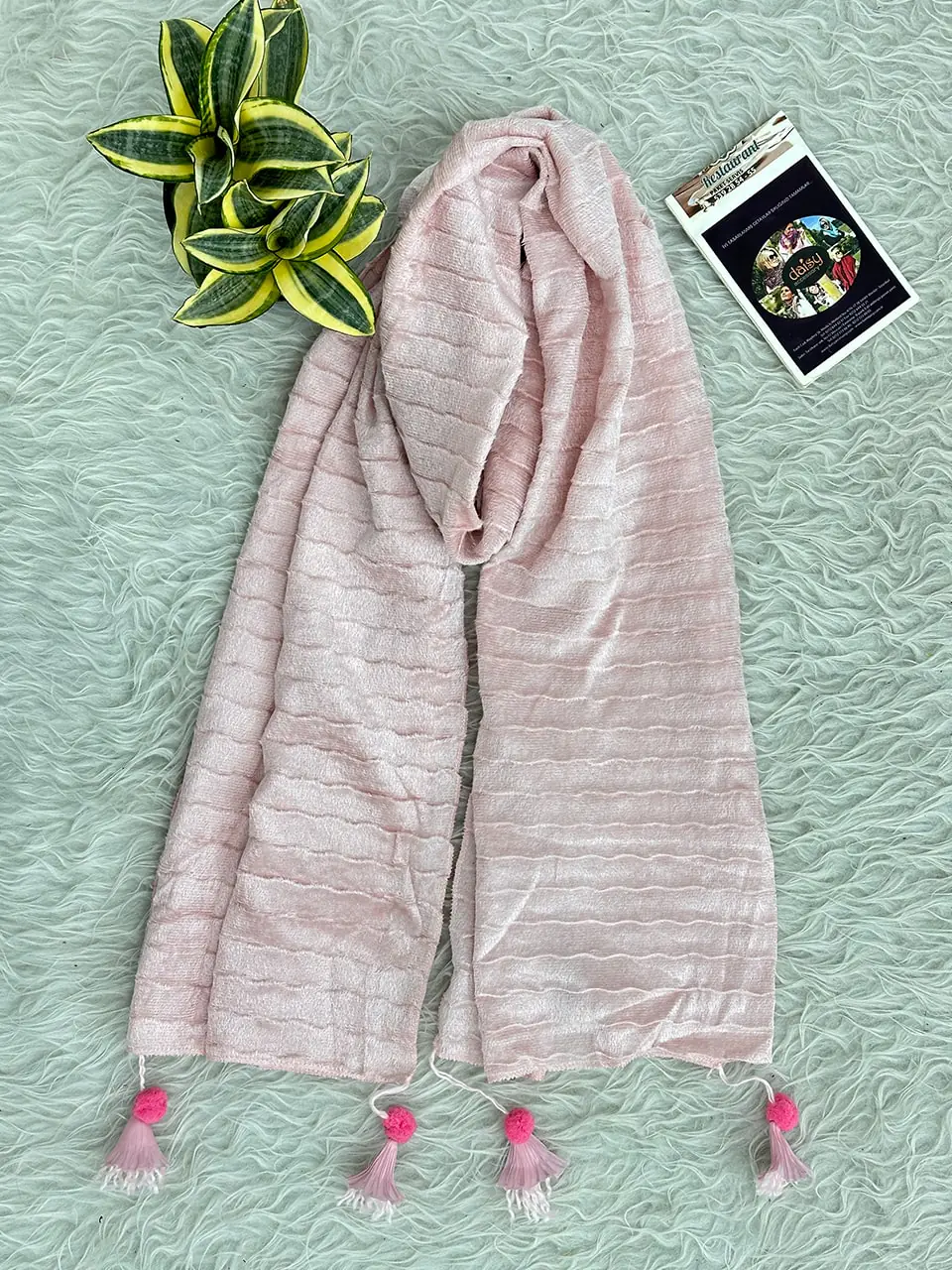 شال موهر تک رنگ مادام بلا رشت