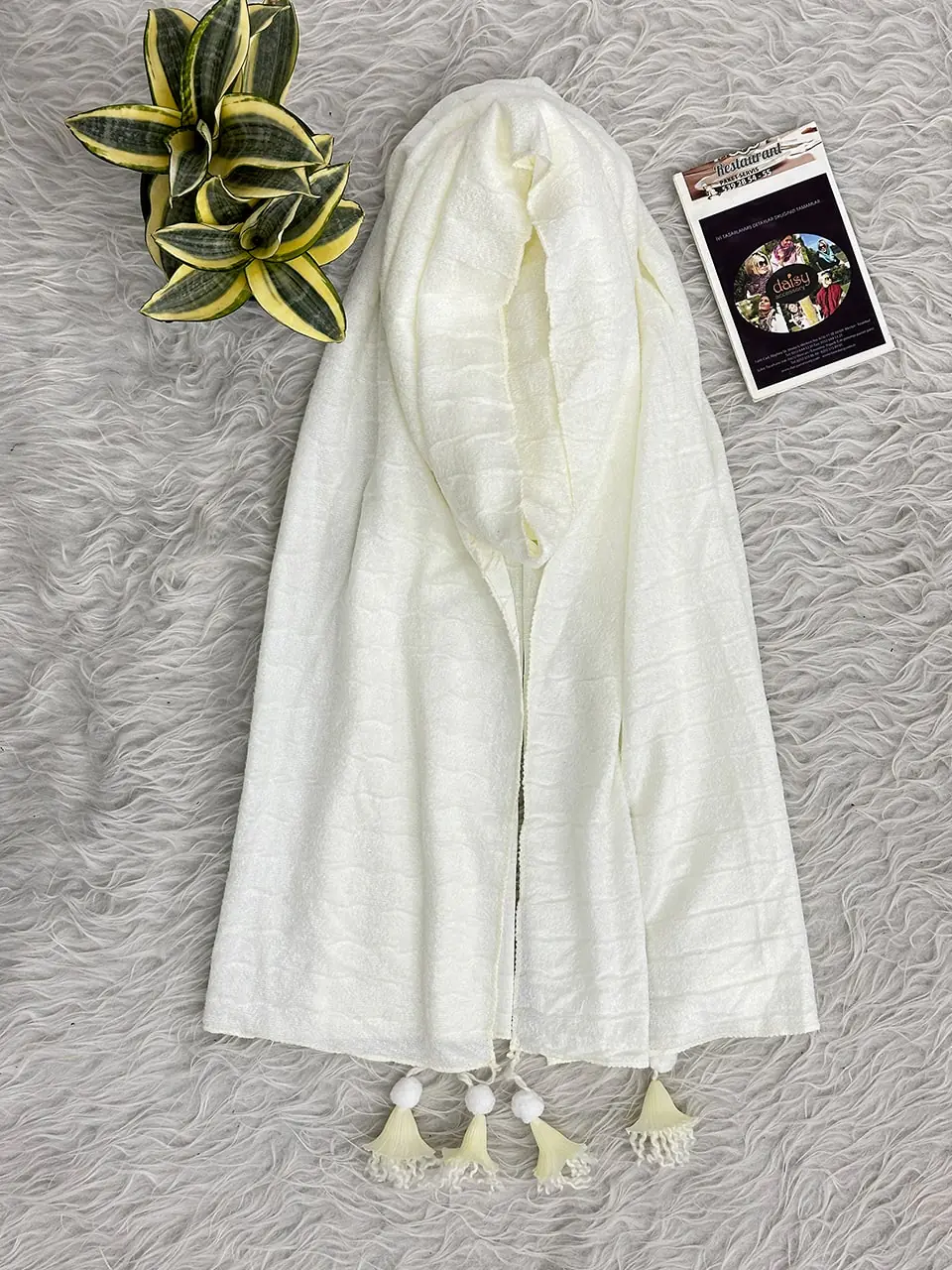 شال موهر تک رنگ مادام بلا رشت