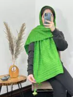 شال موهر تک رنگ مادام بلا رشت