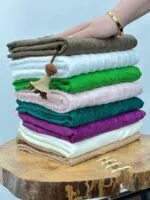 شال موهر تک رنگ مادام بلا رشت