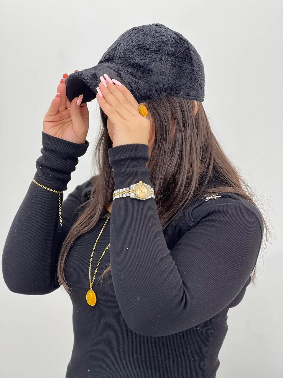 کلاه تدی پاییزه تک رنگ فروشگاه مادام بلا