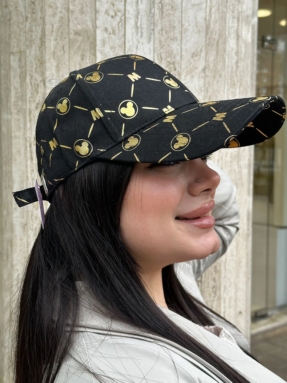 کلاه کتان لیزری طرحدار مادام بلا رشت