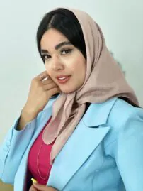 مینی اسکارف راه راه دخترانه مادام بلا