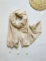 شال پلیسه نخی صادراتی شال و روسری مادام بلا