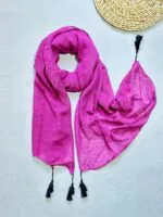 شال پلیسه نخی صادراتی شال و روسری مادام بلا