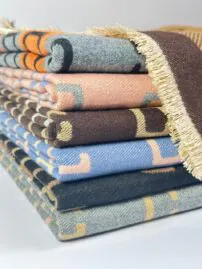 شال موهر طرحدار رنگی جیوانجی مادام بلا