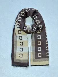 شال موهر طرحدار رنگی جیوانجی مادام بلا