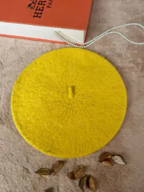 کلاه پرت فرانسوی پاییزه بافت ریز مادام بلا