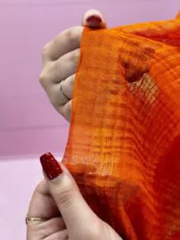 شال پلیسه منگوله دار زنانه