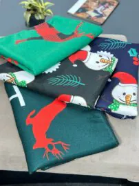 شال پاییزه کریسمس شال مادام بلا