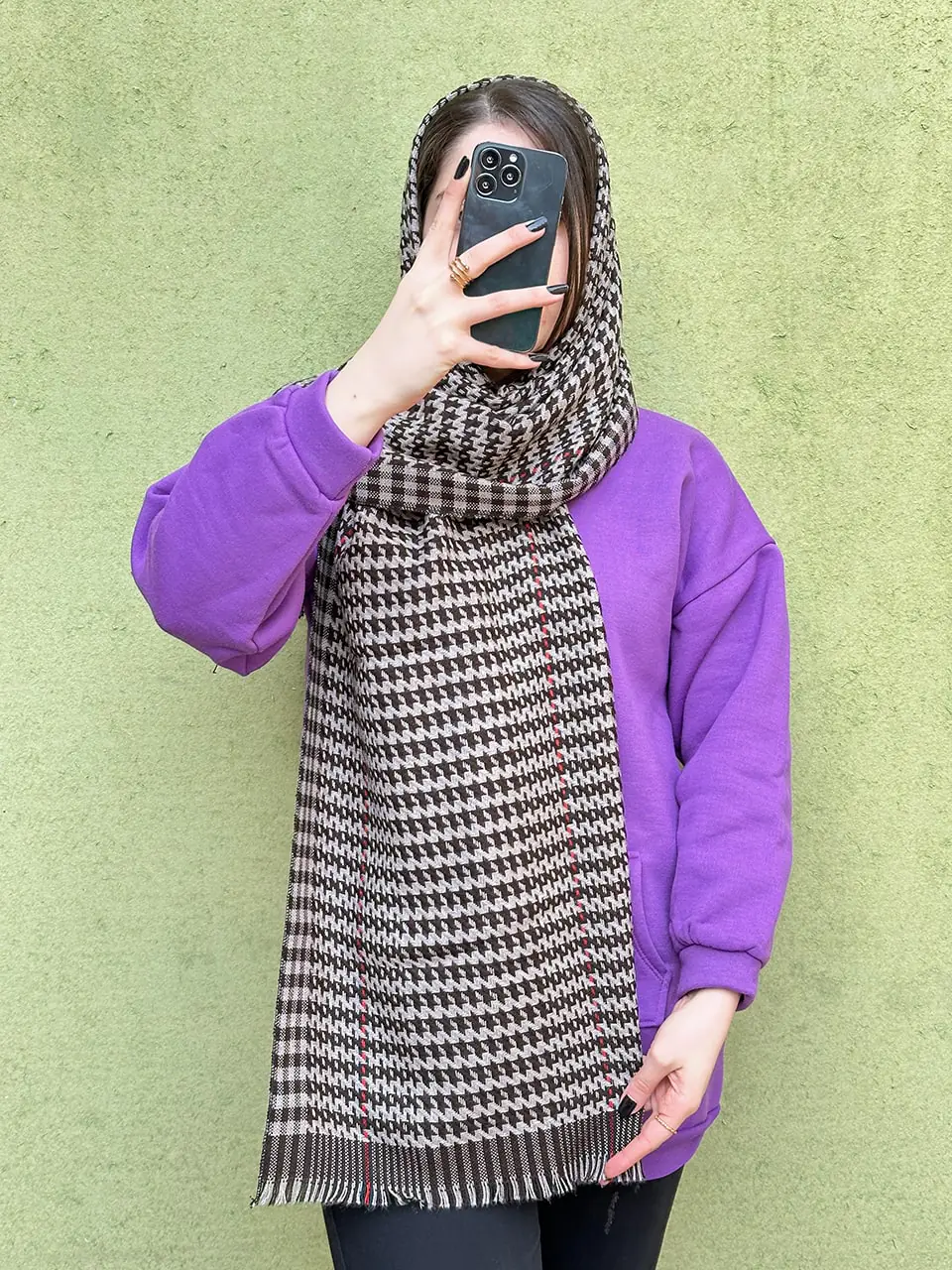 شال بافت پیچازی مادام بلا