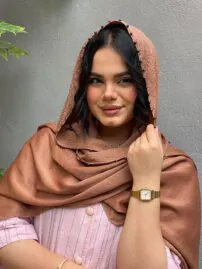 شال نگینی مرواریدی مادام بلا